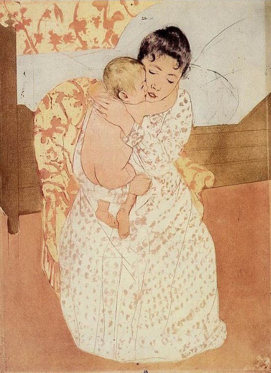 Mary Cassatt Nude Child